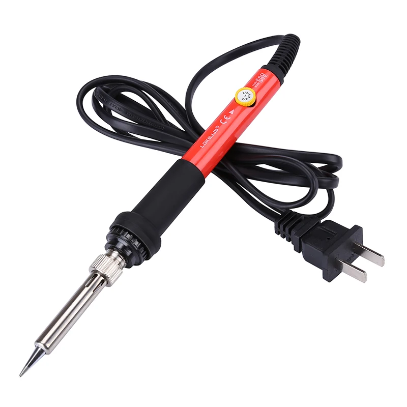 Электрический паяльник с регулируемой температурой 110 В 60 Вт быстрый нагрев