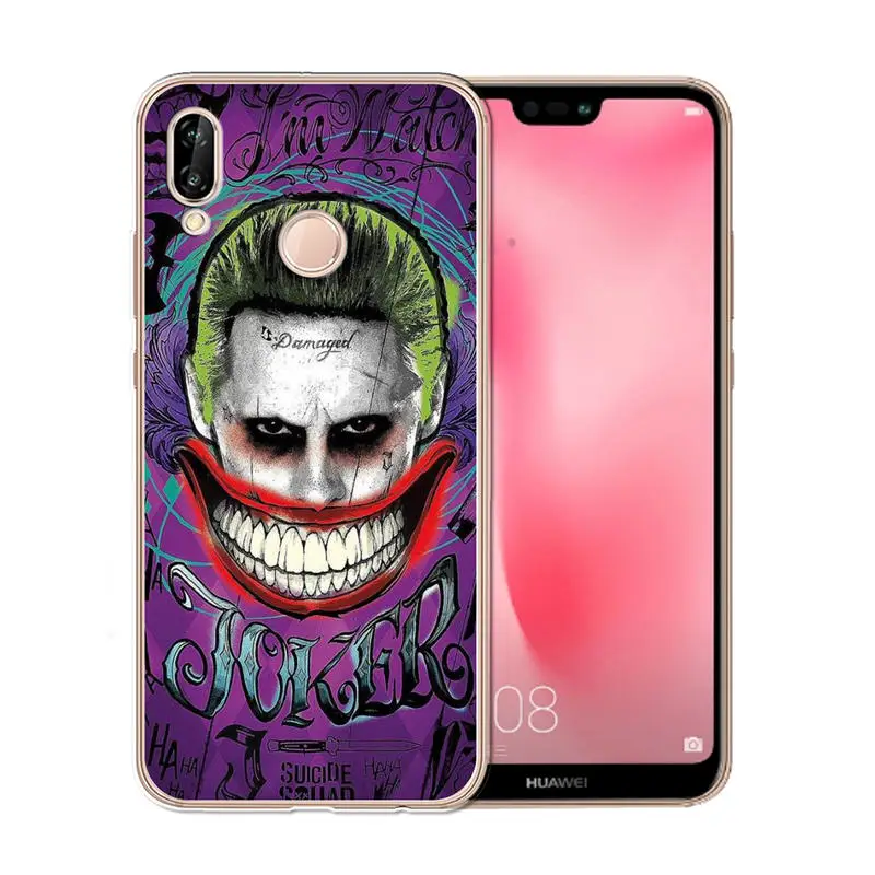 Joker For Coque Huawei Nova plus 2 3 3i Y2 II Y6 Y3 2017 Case shell Soft Silicone TPU etui phone cover Luxury Cute funda capa |