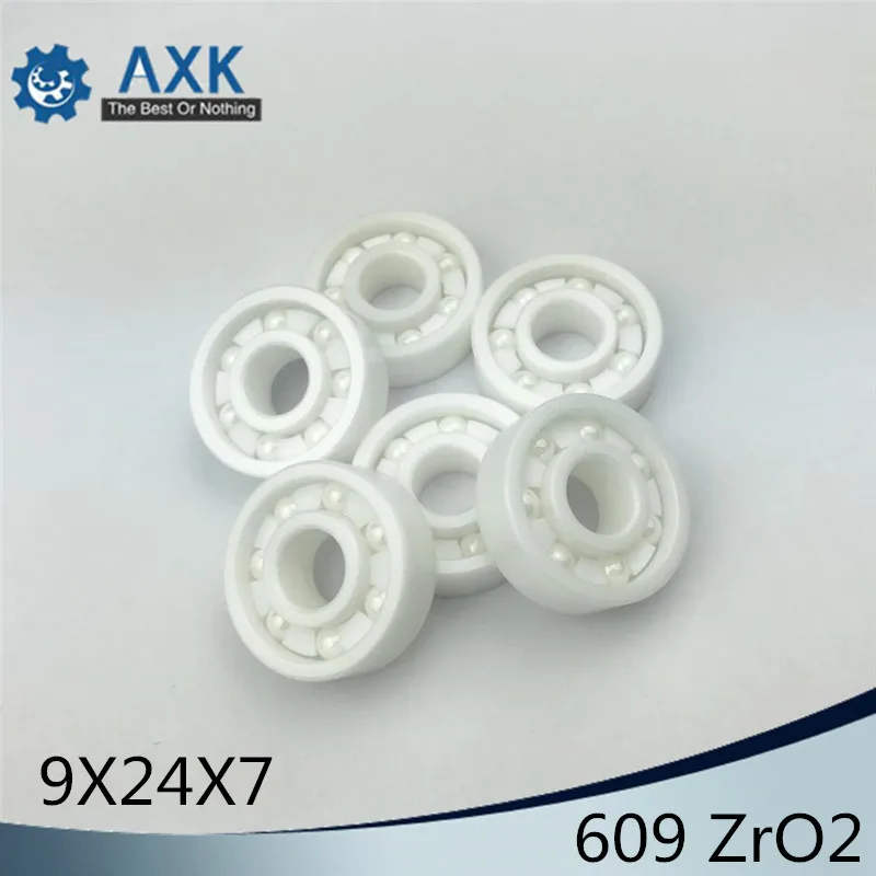 609 полный Керамика подшипника (1 предмет) 9*24*7 мм ZrO2 Материал 609CE полностью из