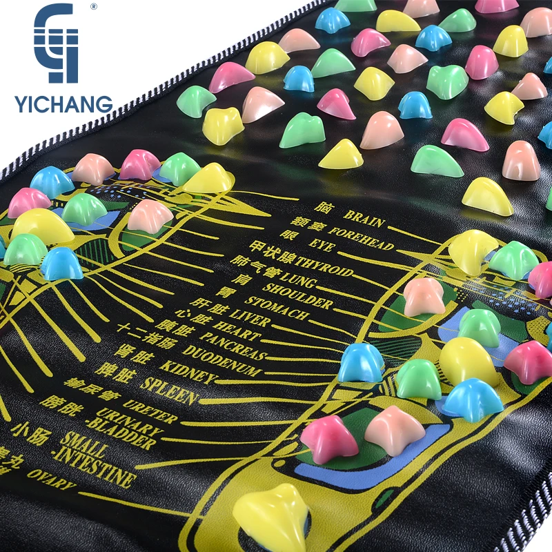 Массажер YICAHNG для ног оборудование рефлексотерапии четыре вида камень стоп