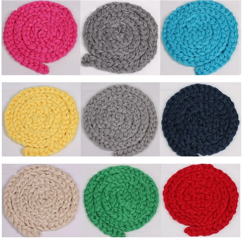 Однотонное детское одеяло для фотосессии коврик сна новорожденных подушка