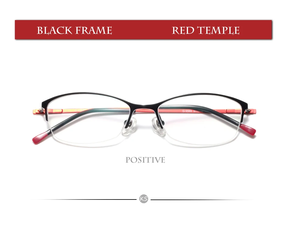 Kisunrise Titanium Alloy Optical Glasses Frame Women Ultralight Round Myopia Prescription Eyeglasses Eyewear KS050