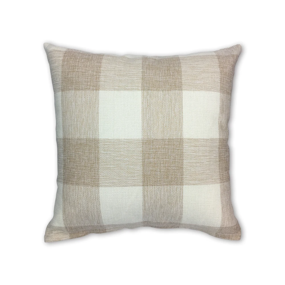 Classic Retro Checkers Plaids Pillow Case Farmhouse Decoration Lattice Throw Cushion Cover Home Decor for Car Sofa Cotton Linen | Дом и сад