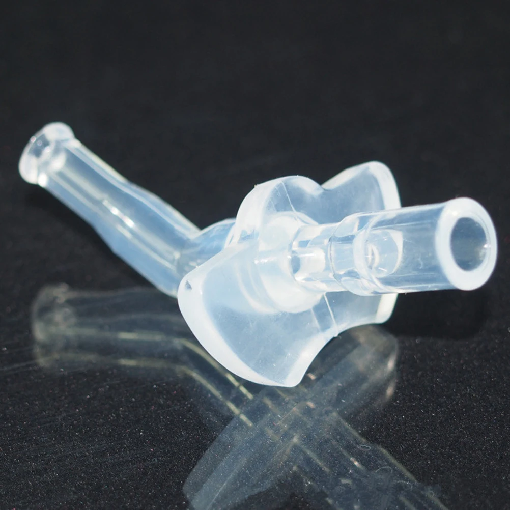 5 шт. прозрачные силиконовые трубочки для питья многоразовые|Бутылки воды и