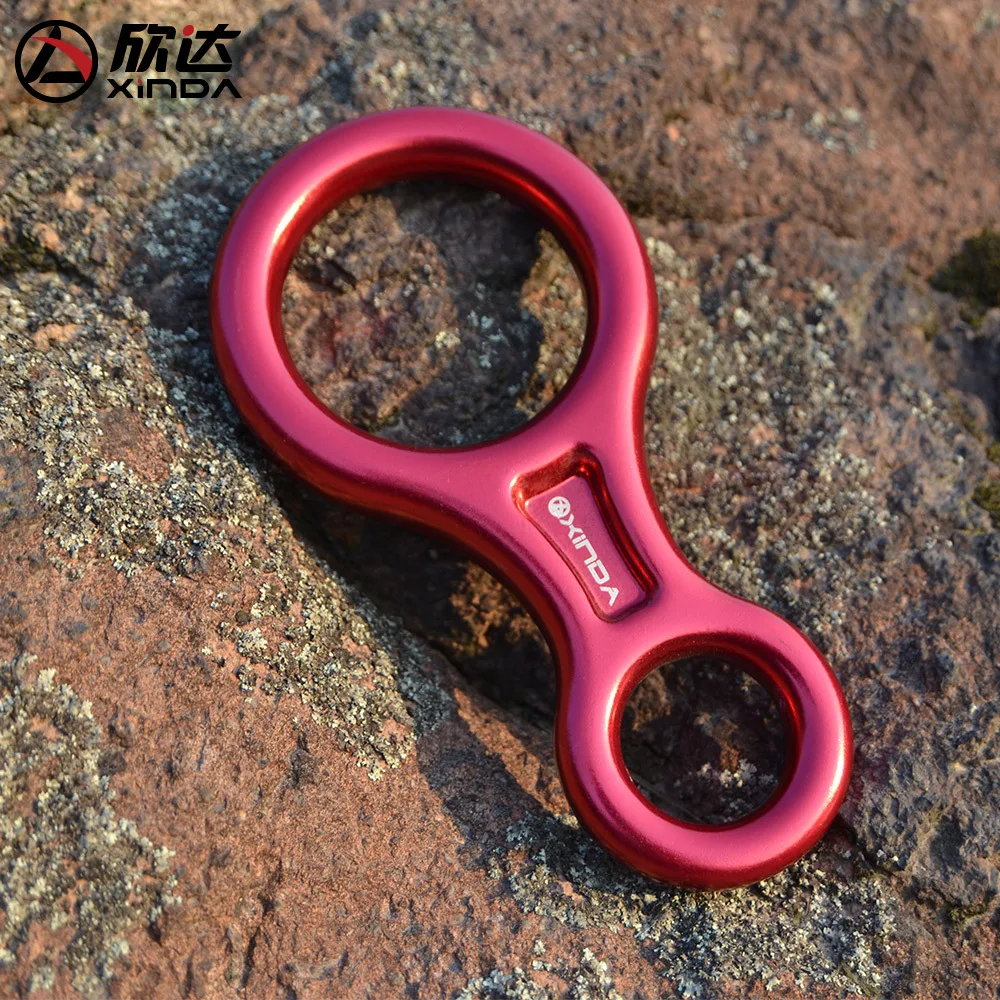 Наружный алюминиевый Магниевый сплав скалолазание 8 слов кольцо 45KN Круглый обруч