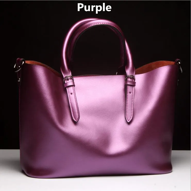 Новые 6 видов цветов высококачественные сумки через плечо из натуральной кожи