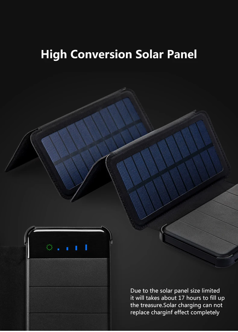 Naturehike 10000 mAh наружная Быстрая зарядка Солнечная Мобильная мощность большой емкости походный портативный складной солнечное зарядное устройство для сотового телефона