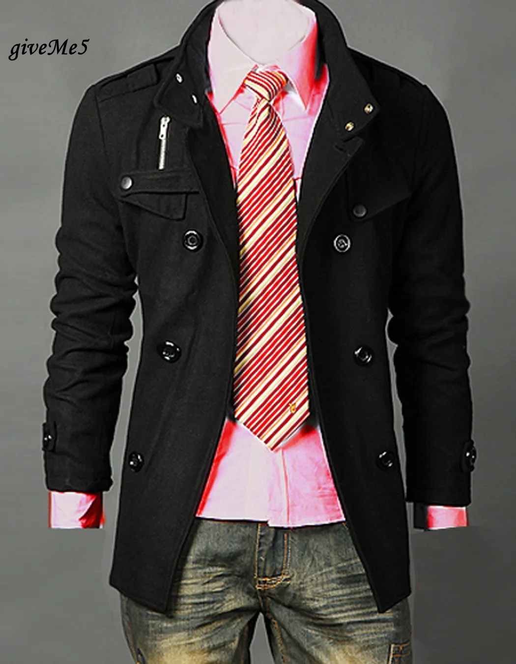 Бесплатная доставка Для мужчин Тренчи для женщин бушлат Двойной Брестед тонкий