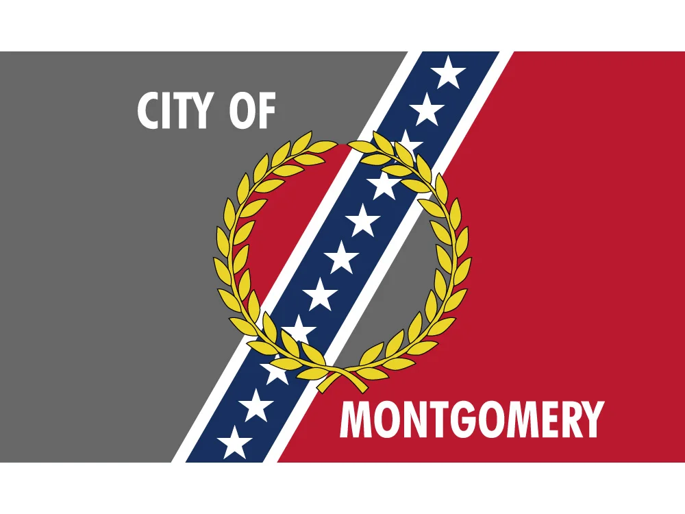 90*150 см 60*90 3x5 футов флаг города Монтгомери США штата Alabama баннеры для кампании