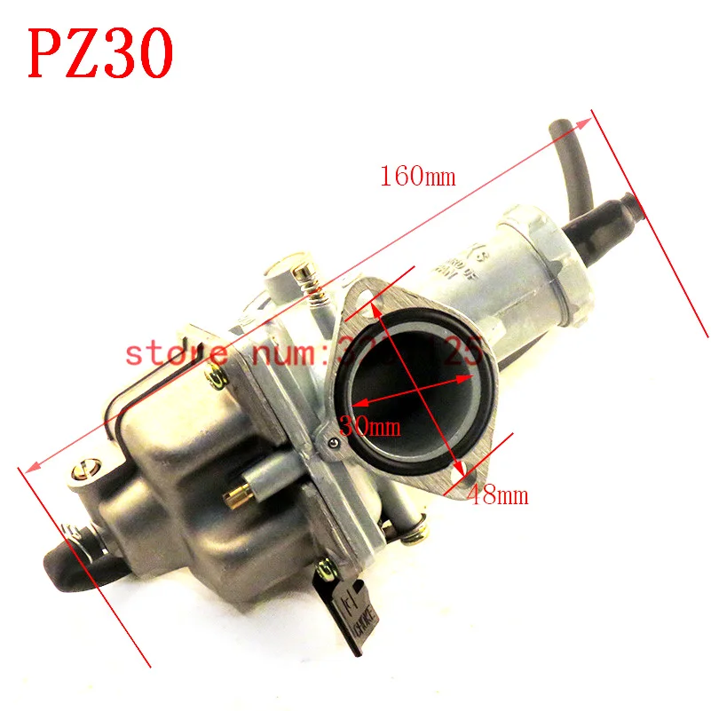 Мотоцикл Карбюратор Carb для PZ19 20 22 26 27 30 ручной кабель Chock fit 50cc-250CC Dirt Pit bike ATV Quad Go kart SUNL TAOTAO