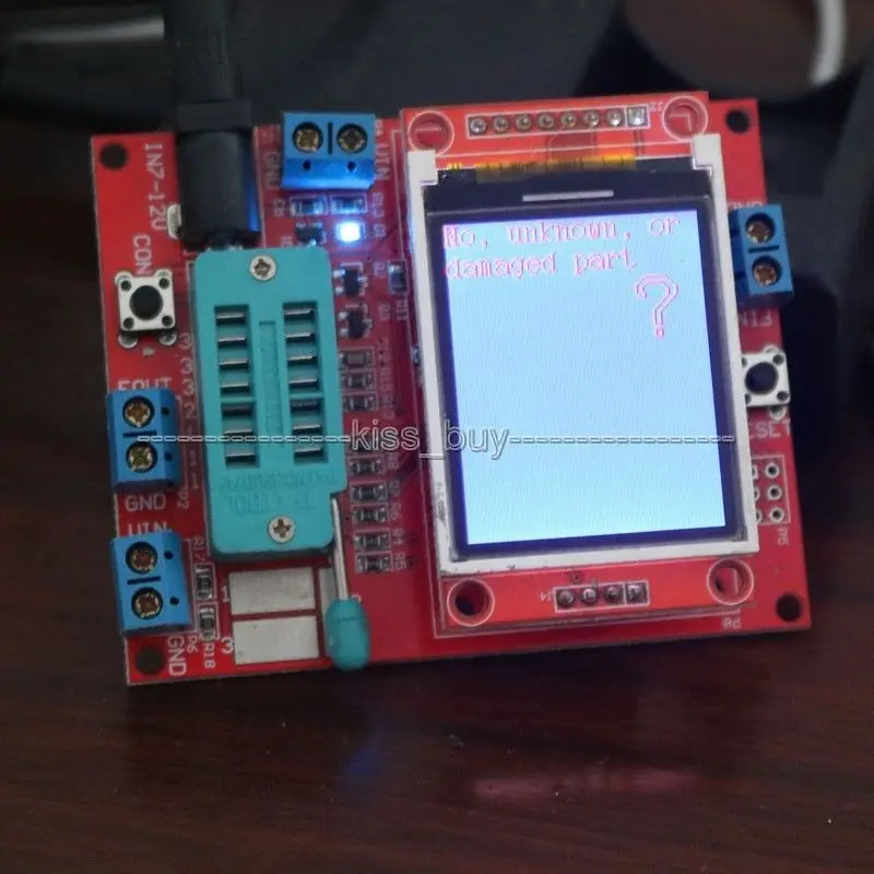 GM328 Transistor Tester DC7-12v LCR ESR Frequency Meter PWM Signal Generator | Электронные компоненты и