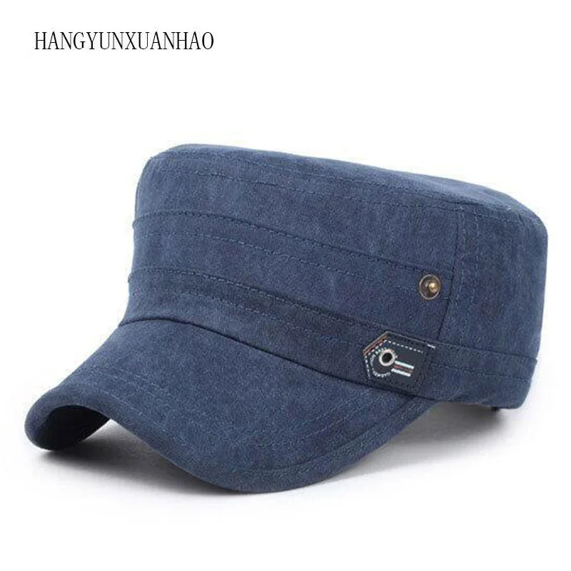 2018 Новая летняя хлопковая кепка для мужчин и женщин Мужская армейская шапка