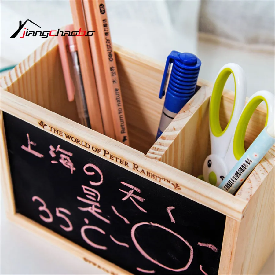 Creative Pen Vase Pencil Pot Makeup Brush Holder Stationery Container Desk Tidy Multifunction Holders Storage Boxes | Дом и сад