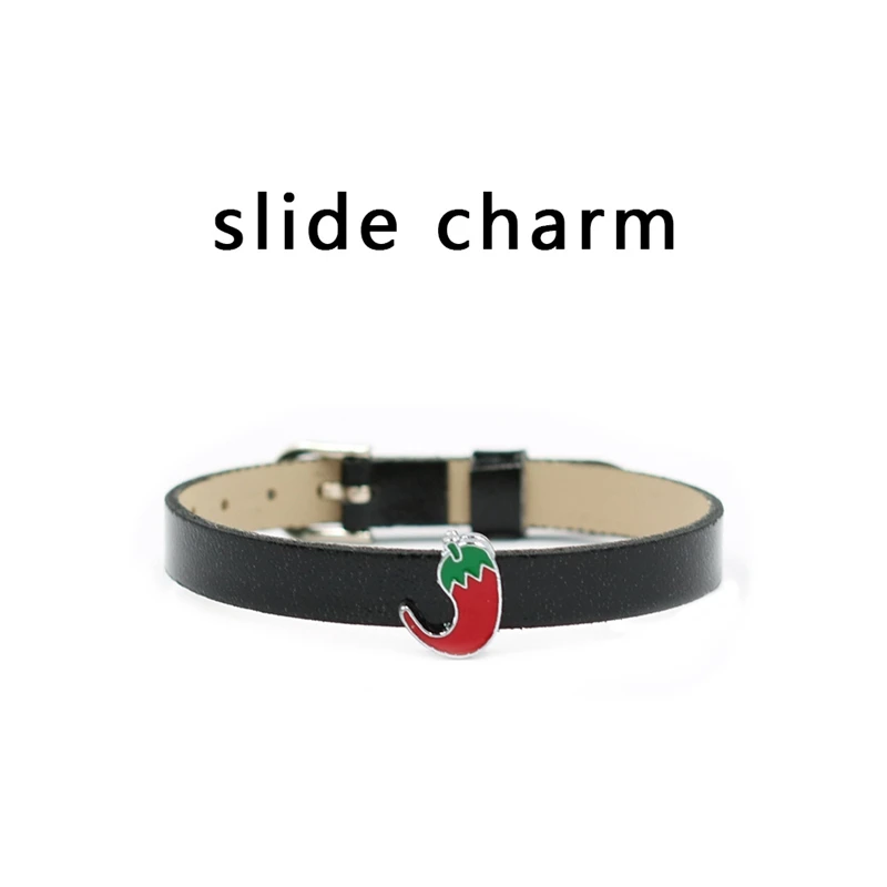 10pcs DIY accessory Pepper Slide Charm Bead 8MM Dog Cat Collar Wristband | Украшения и аксессуары