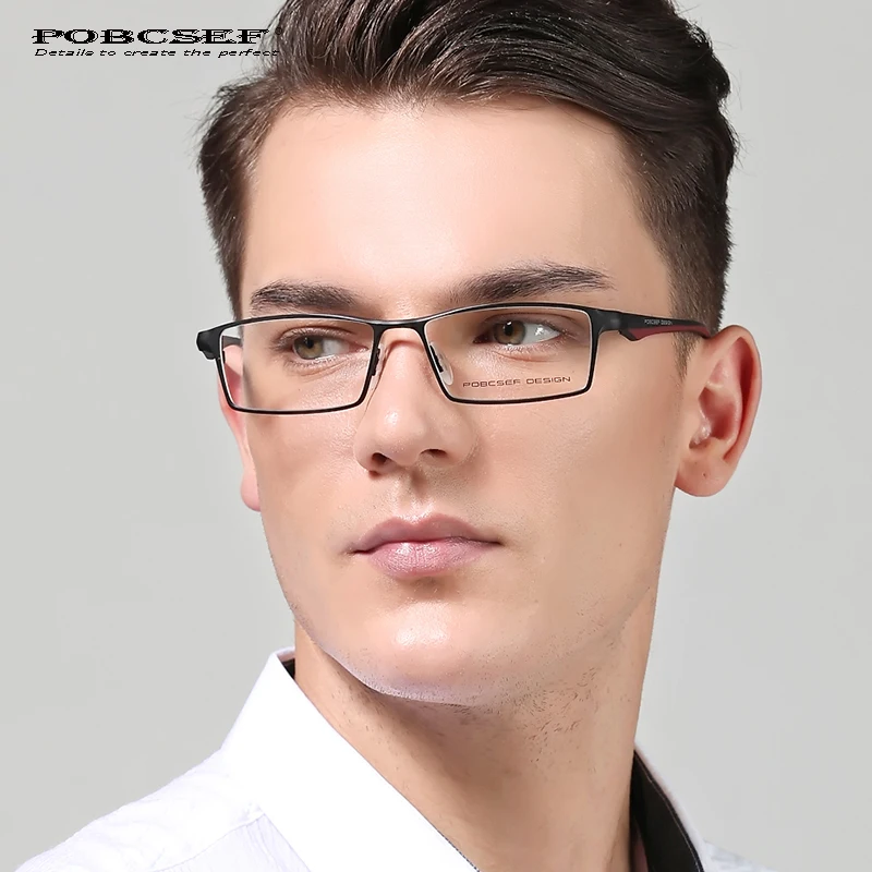 

2023 brand titanium metal eyeglasses frames men TR90 myopia optical glasses of computer nerd glasses frame monturas de gafas