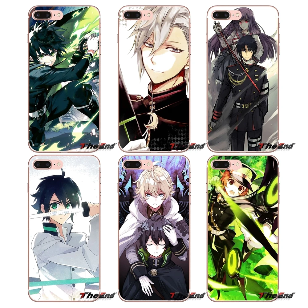 Мягкий чехол для Sony Xperia Z Z1 Z2 Z3 Z5 compact M2 M4 M5 E3 T3 XA Aqua LG G4 G5 G3 G2 Mini Anime Owari no Seraph|z5 compact|g2