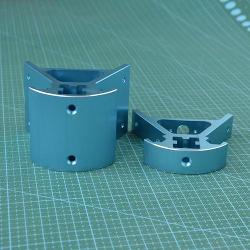 SWMAKER 3D принтер части для европейского стандарта профили Kossel 800 металлические угловые части шесть наборов синий, черный