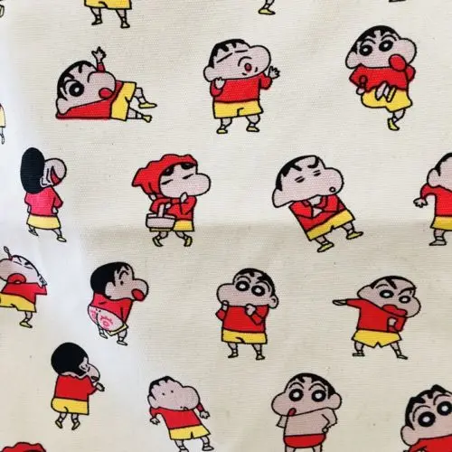 Crayon Shin-chan, модные холщовые сумки через плечо в стиле аниме, мягкая сумка-мессенджер, повседневная сумка для покупок, для девушек, Новинка