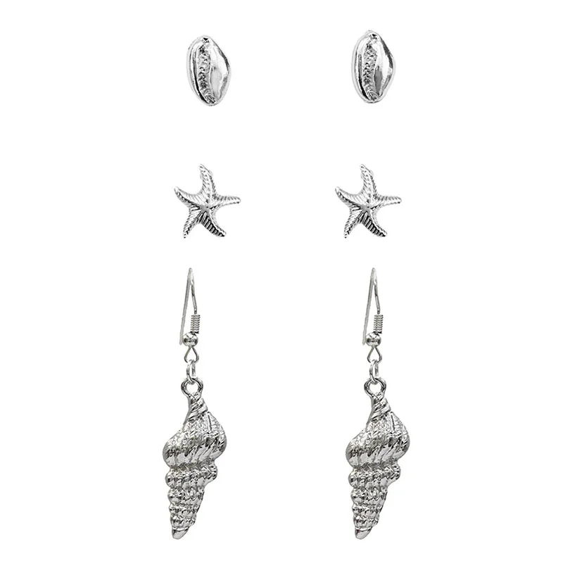 Серьги подвески женские ручная работа Золотая и серебряная галька морской