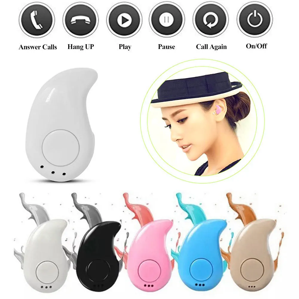 S530 обновленная версия Pro мини беспроводные Bluetooth 4 0 стерео наушники в ухо Hands free Call