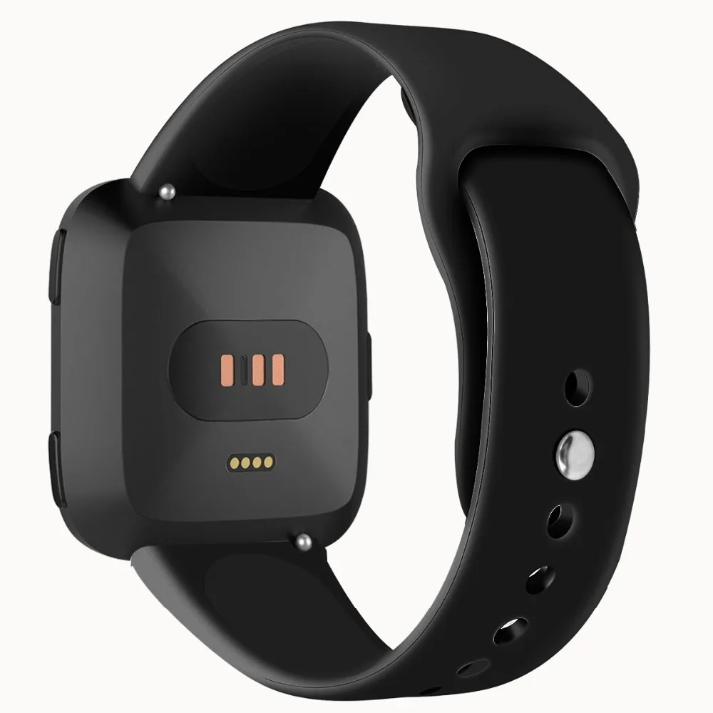 Силиконовый ремешок для fitbit versa/versa 2/versa litle ремешок reloj Браслет спортивный сменный ремешок для часов Часы Аксессуары