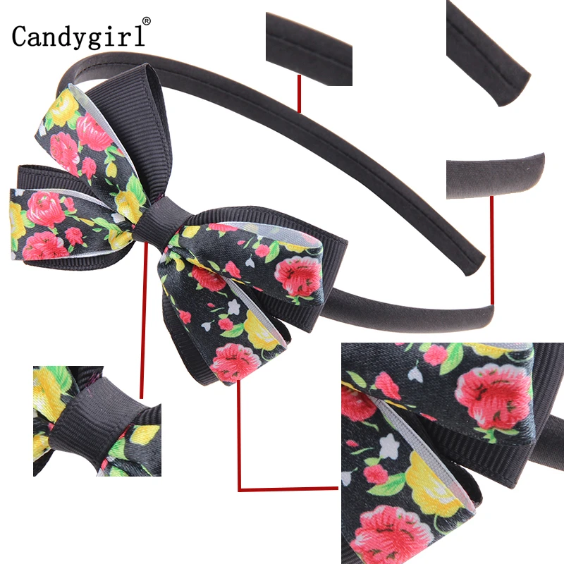 10pcs Butterfly Bow Headbands Cute Animal Rose Headdress Leopard Headband Women Girls Wreath Hair Headwear Jewelry Accessories |