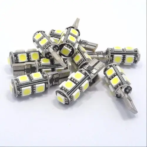 10 шт. светодиодные лампы T10 W5w Pingo 194 9 Smd 5050|5050 canbus|t10 5050 smdled t10 smd |