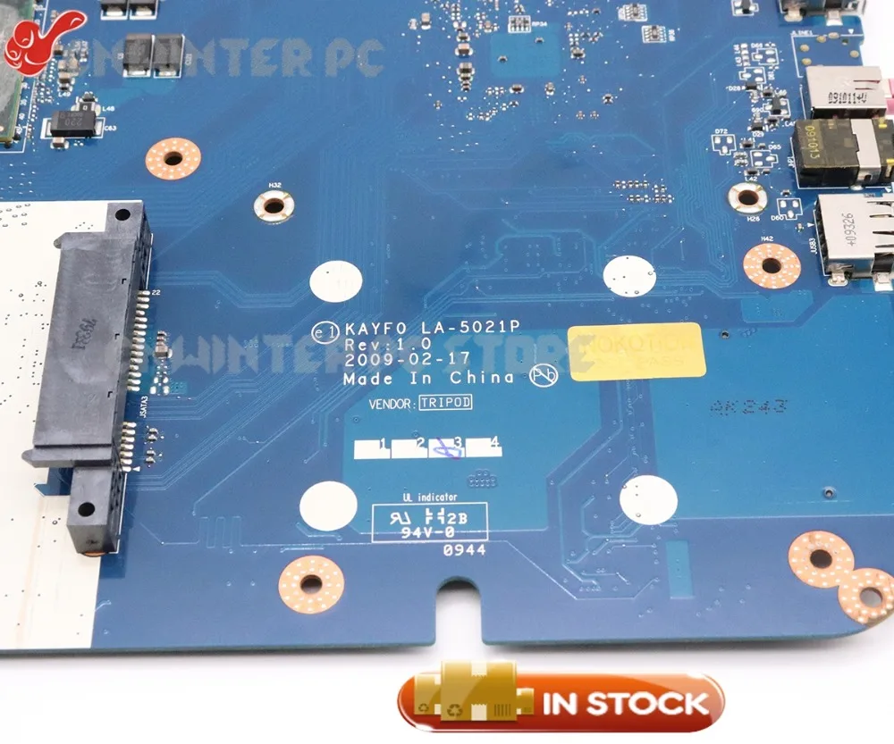 NOKOTION MBB5702001 MB.B5702.001 для шлюза NV78 NV74 Материнская плата ноутбука KAYF0 LA-5021P GM45 DDR3