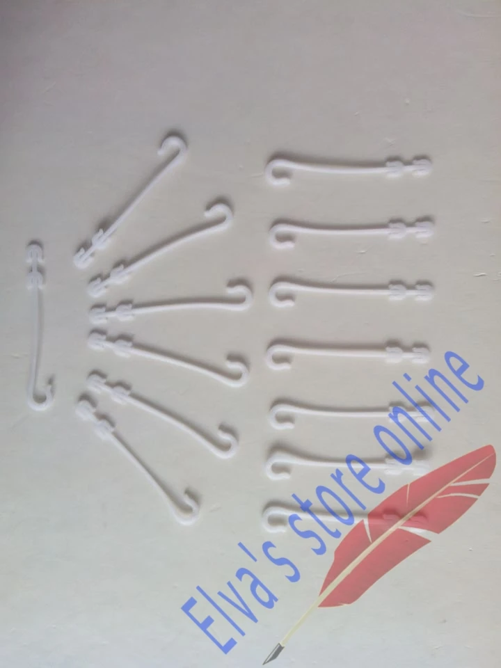 Пластиковые подвесные крючки для овощей 1000 шт.|vegetable shape|vegetable plantclip paper |