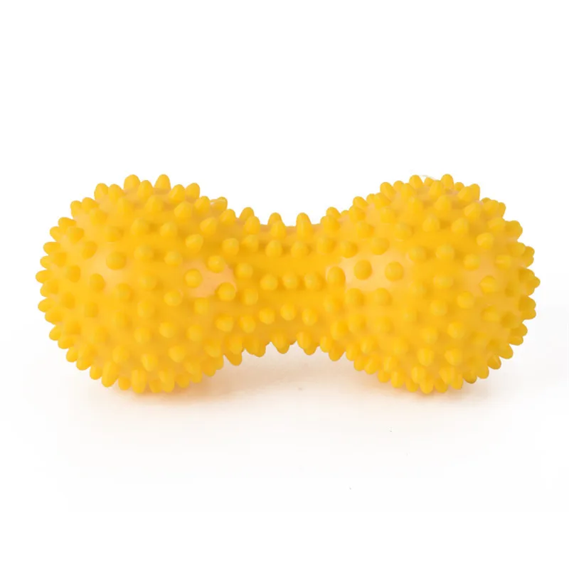 1 шт. арахисовый Массажный мяч Шипованная рельефная мышца боль стресс терапия
