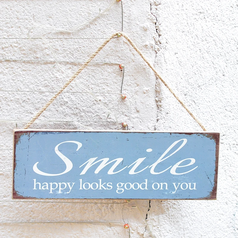 Американские ретро деревянные настенные Подвески декоративные Кофейня Декор