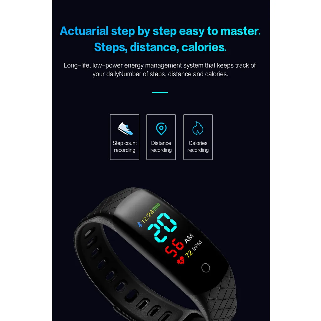 Beautyss S2 умные браслеты спортивные кровяное давление пульсометр amazfit часы Смарт IP67