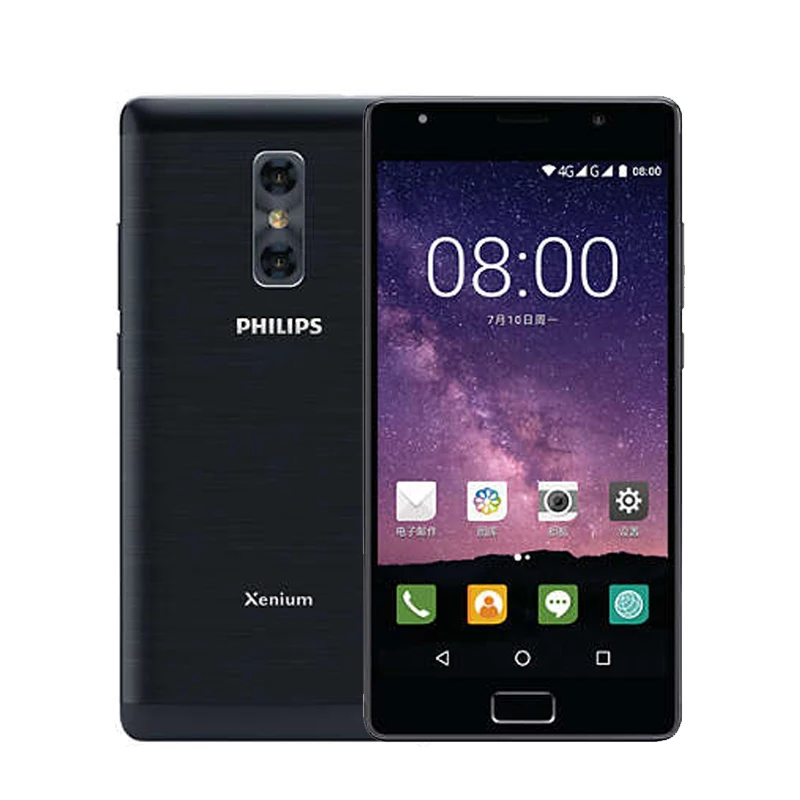 Оригинал Philips X598 4 Гб ОЗУ 64 ПЗУ Восьмиядерный процессор MTK 1 5 ГГц 4000 мАч аккумулятор