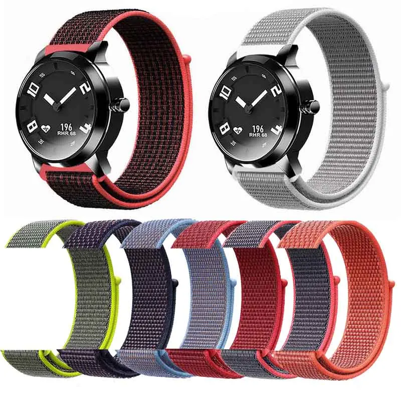 Модные Nylone Correa ремешок для samsung Galaxy Watch 46 мм 42 на запястье gear S3 классический Amazfit Bip