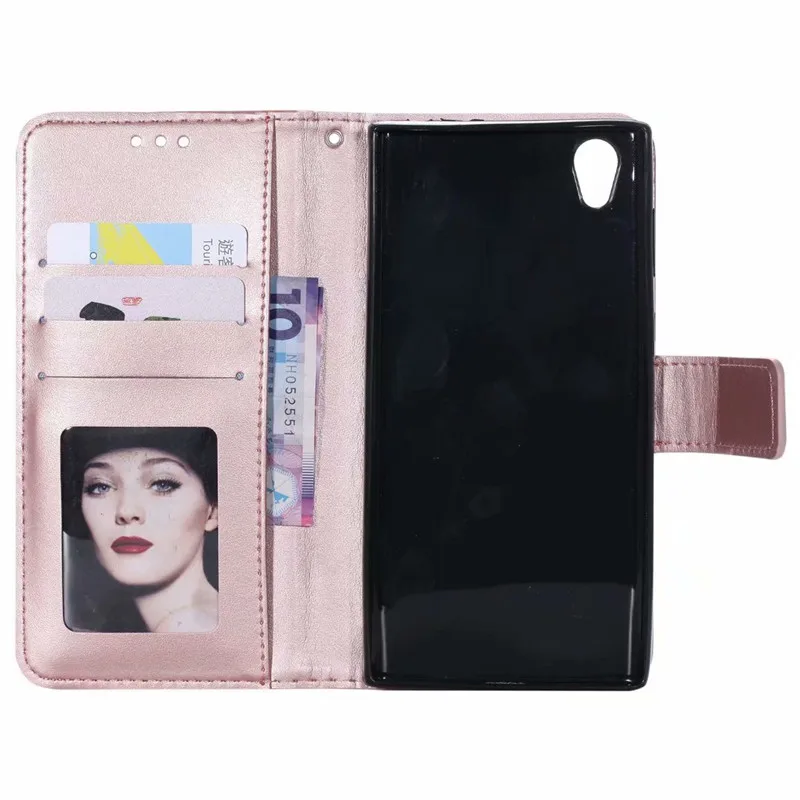Wekays чехол для Sony L1 Новый Тотем Цветок Кожаный Coque Xperia G3311 G3312 Обложка чехлы E6 L