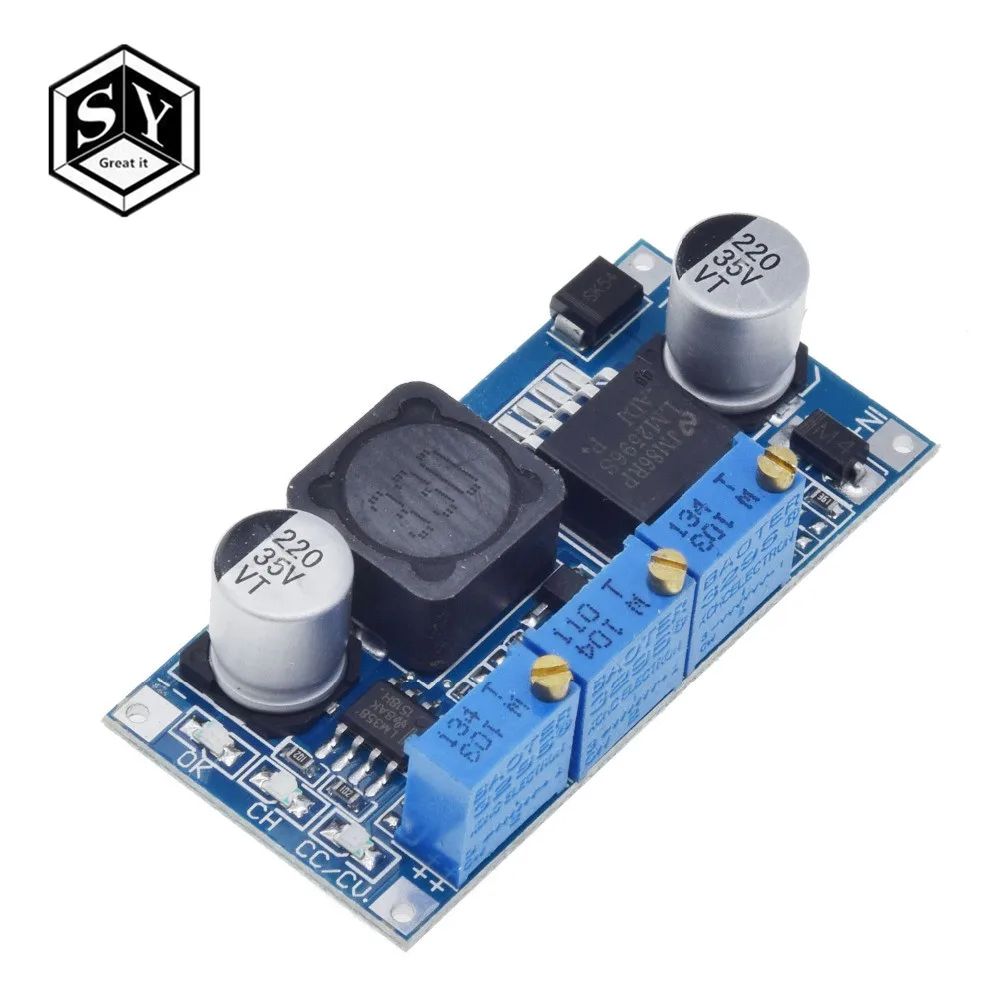 LM2596s lm2596hvs DC-DC понижающий модуль питания 3A Регулируемый понижающий модуль LM2596 регулятор напряжения 24 в 12 В 5 в 3 в