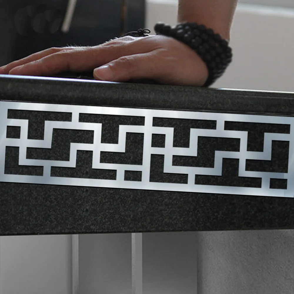 Диагональный угловой акриловый зеркальный настенный стикер наклейки для