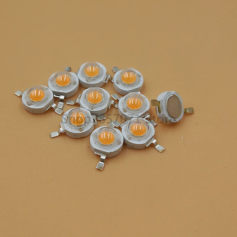 10 шт. 1 Вт 3 Светодиодная лампа высокой мощности диоды SMD 110-120LM светодиодный s-чип