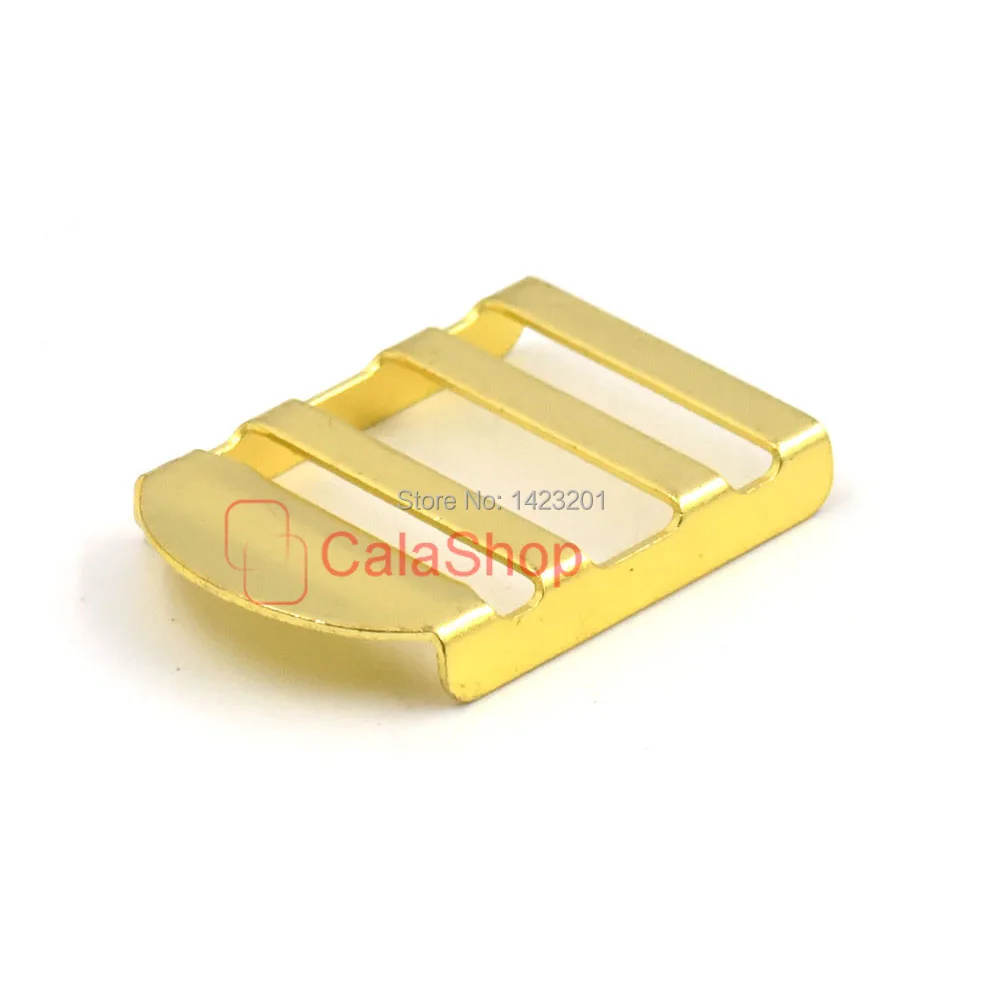 10 шт./лот 25 мм 1 &quotметаллический Натяжной замок Triglides скользящая кожаная тесьма