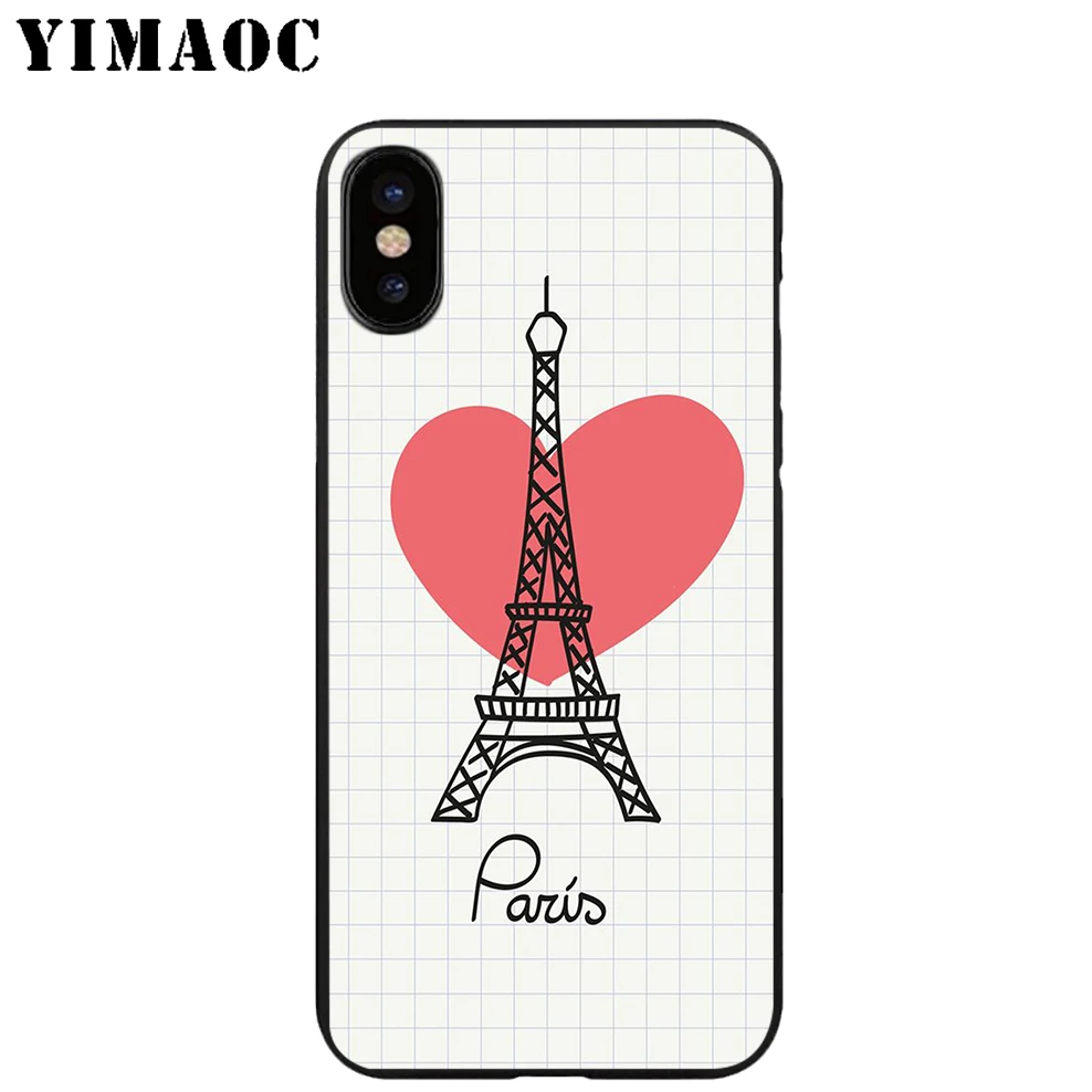 Мягкий силиконовый чехол YIMAOC для iPhone X или 10 8 7 6 6S Plus 5 Xs Max |