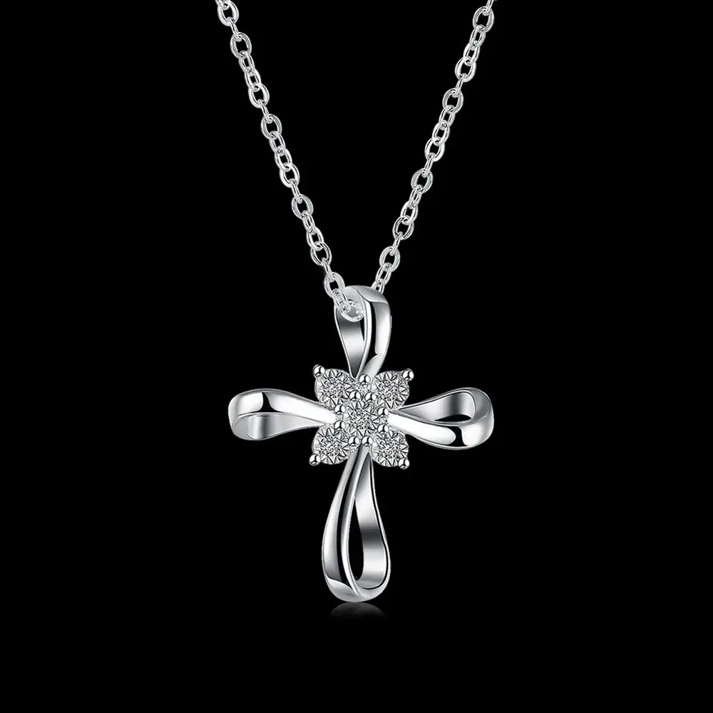 Ожерелье из стерлингового серебра 925 пробы ювелирные изделия большая открытая