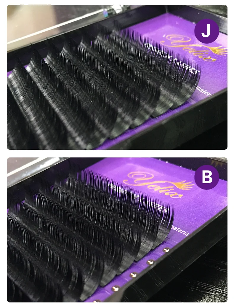 2 Упак. Черные глянцевые ресницы натуральные накладные искусственные posticos