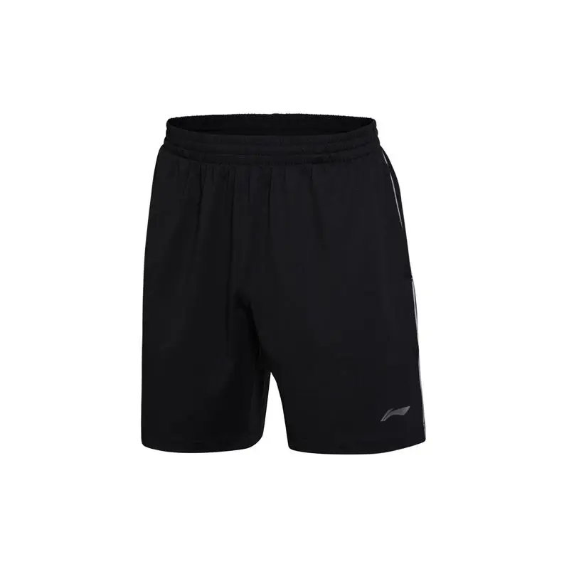 Li-Ning, мужские шорты для бадминтона, шорты для соревнований, для сухого фитнеса, удобные, дышащие, с подкладкой, спортивные шорты AAPM145 CONF17 - Цвет: AAPM145 2H