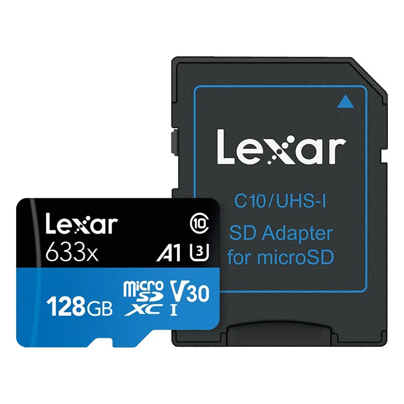 Lexar Tarjeta Micro SD карта 128 Гб карты памяти автомобиля Microsd 95 м/с класс 10 sd 64 ГБ 32 TF Kaart для