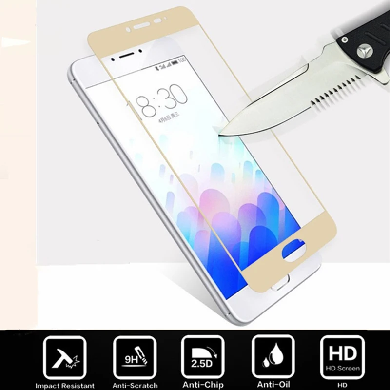 Для Meizu M3 мини-закаленное стекло защитное для M5 note MX6 Pro 6 Защитная пленка экрана на