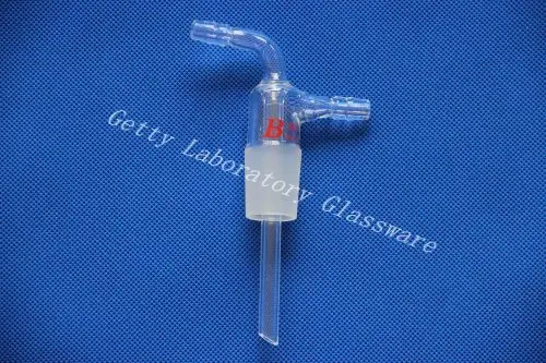 Стеклянный адаптер соединение 24/29 шланга 10 мм боросиликатное стекло|glass adapter|glass