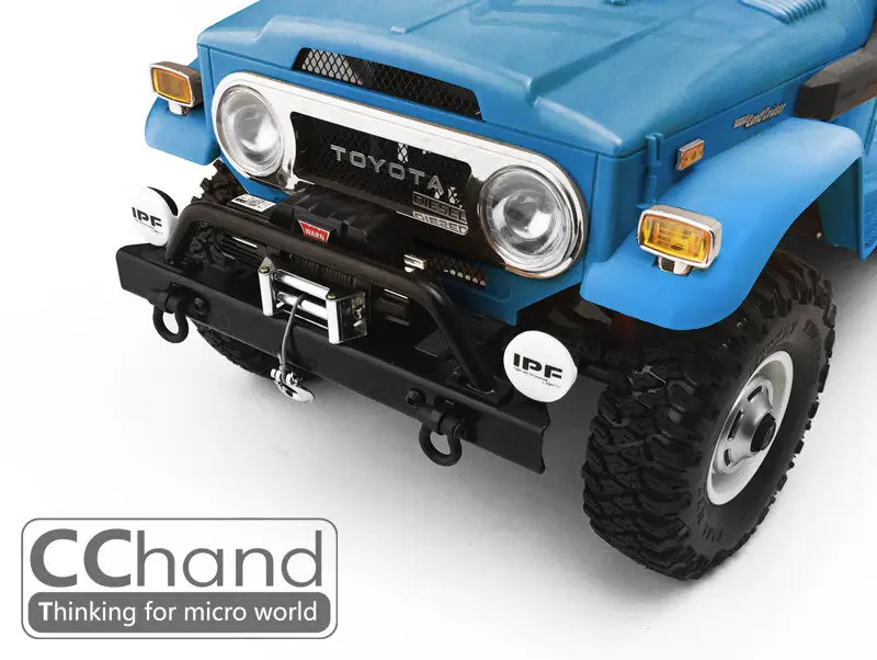 Новый CCHAND металлический передний бампер для RC4WD 1/10 Gelande II Cruiser FJ40 rc Автомобильная