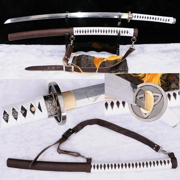 Love The Walking Dead Sword Michonne's Katana Zombie Killer острое лезвие ГЛИНА ЗАКАЛЕННОЕ T10 углеродистая
