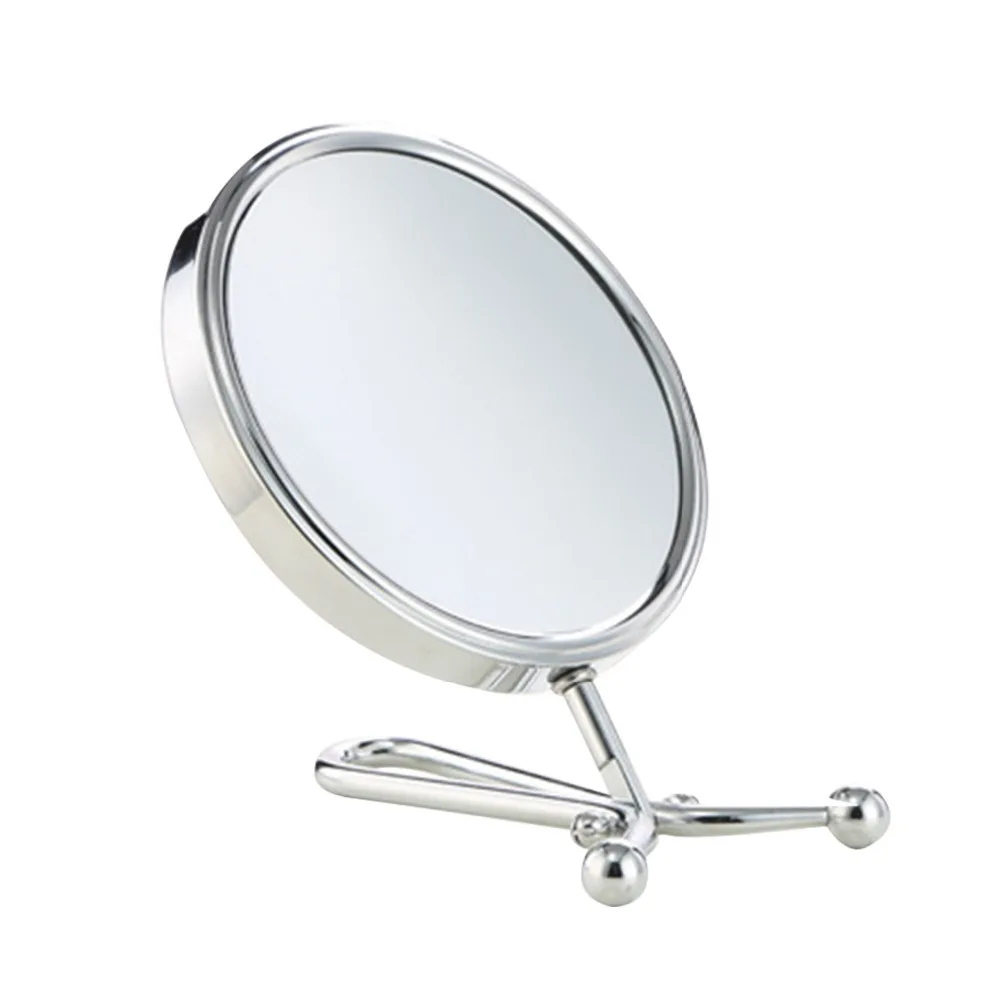 6 дюймов 5X Увеличительное двухстороннее настольное зеркало для макияжа