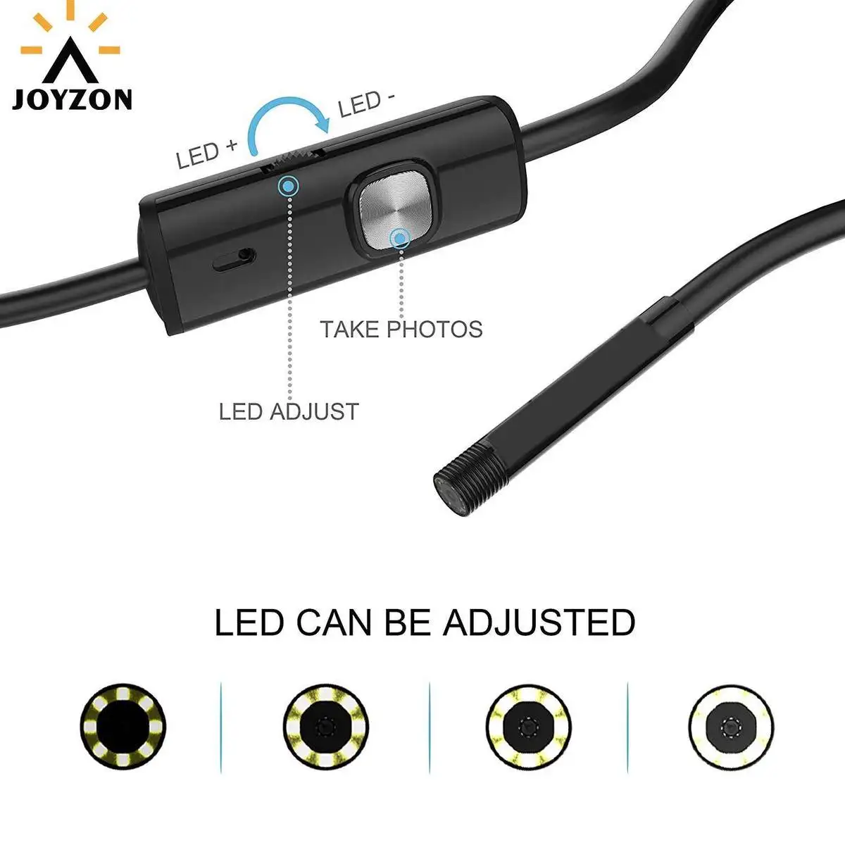 Новый 7 мм 6LED 1/2/3/5 м Mini USB Android PC Профессиональный Водонепроницаемый эндоскопа